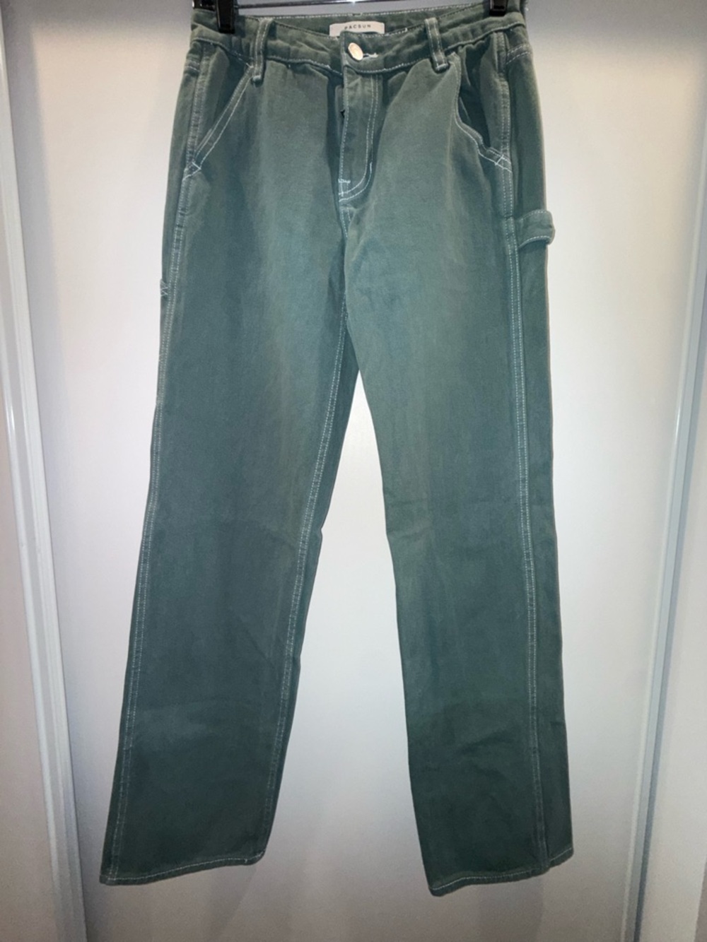 PacSun Men's Olive Green Cargo Pants